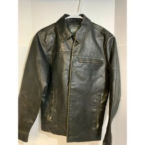 Aeropostale Faux Leather Mens Jacket Small